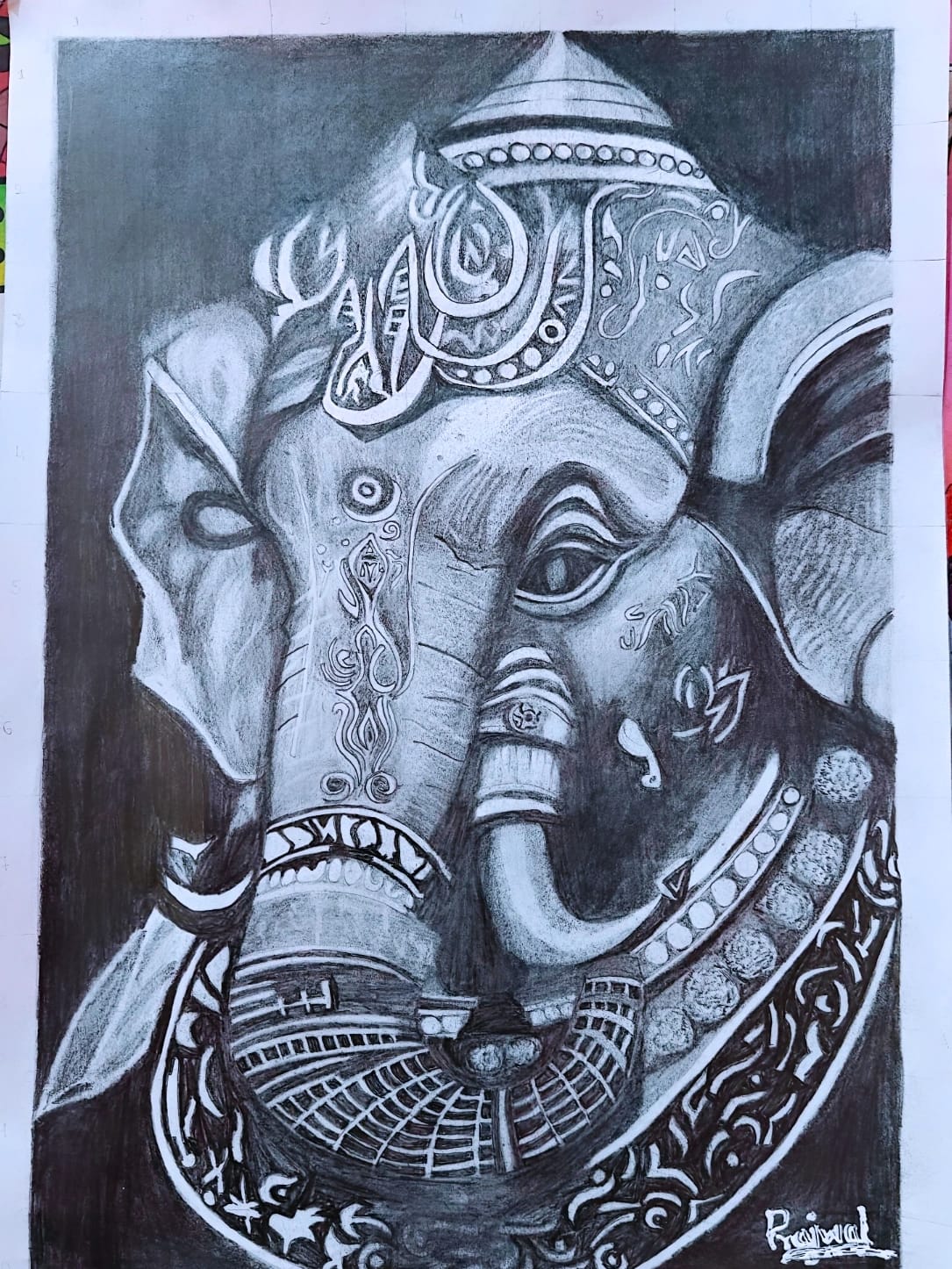 Lord Ganesha Sketch